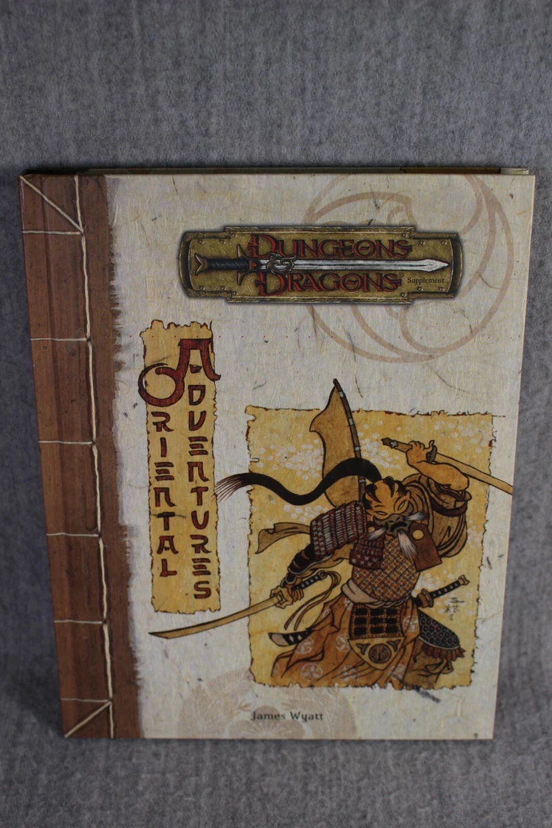 WIZARDS of the COAST Dungeons & Dragons Oriental Adventures 2001 Hardback