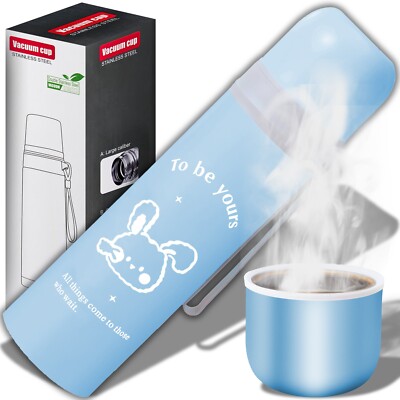 Thermosflasche Edelstahl Thermoskanne Isolierkanne Trinkflasche 500ml Retoo