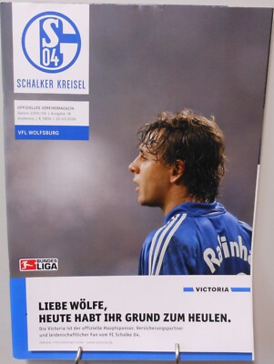 FC Schalke 04 gegen VfL Wolfsburg Programm Schalker Kreisel Magazin 25.03.2006