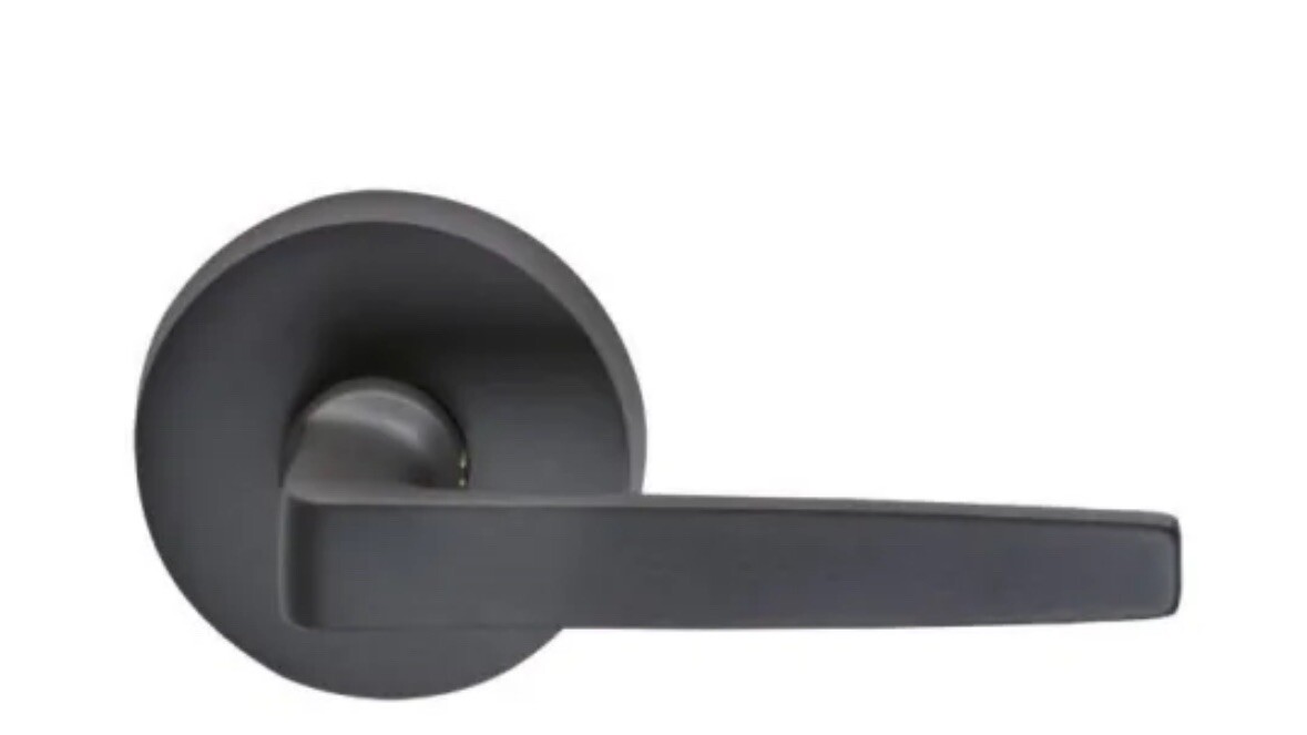 Omnia Privacy Door Lever Set with 36 Style Handle and Round Rose 36/00.PR10B-image