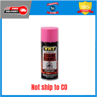 Hot Pink Coating High Temp Engine Enamel Header & Caliper Brake Paint Spray 500F