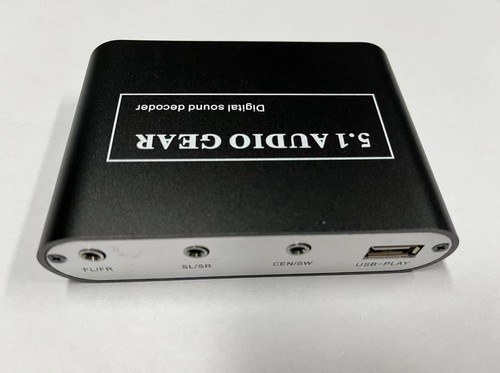 5.1 Audio Gear Digital to 5.1CH Analog Surround Sound Rush Decoder AC3/DTS+Plug - Picture 4 of 9