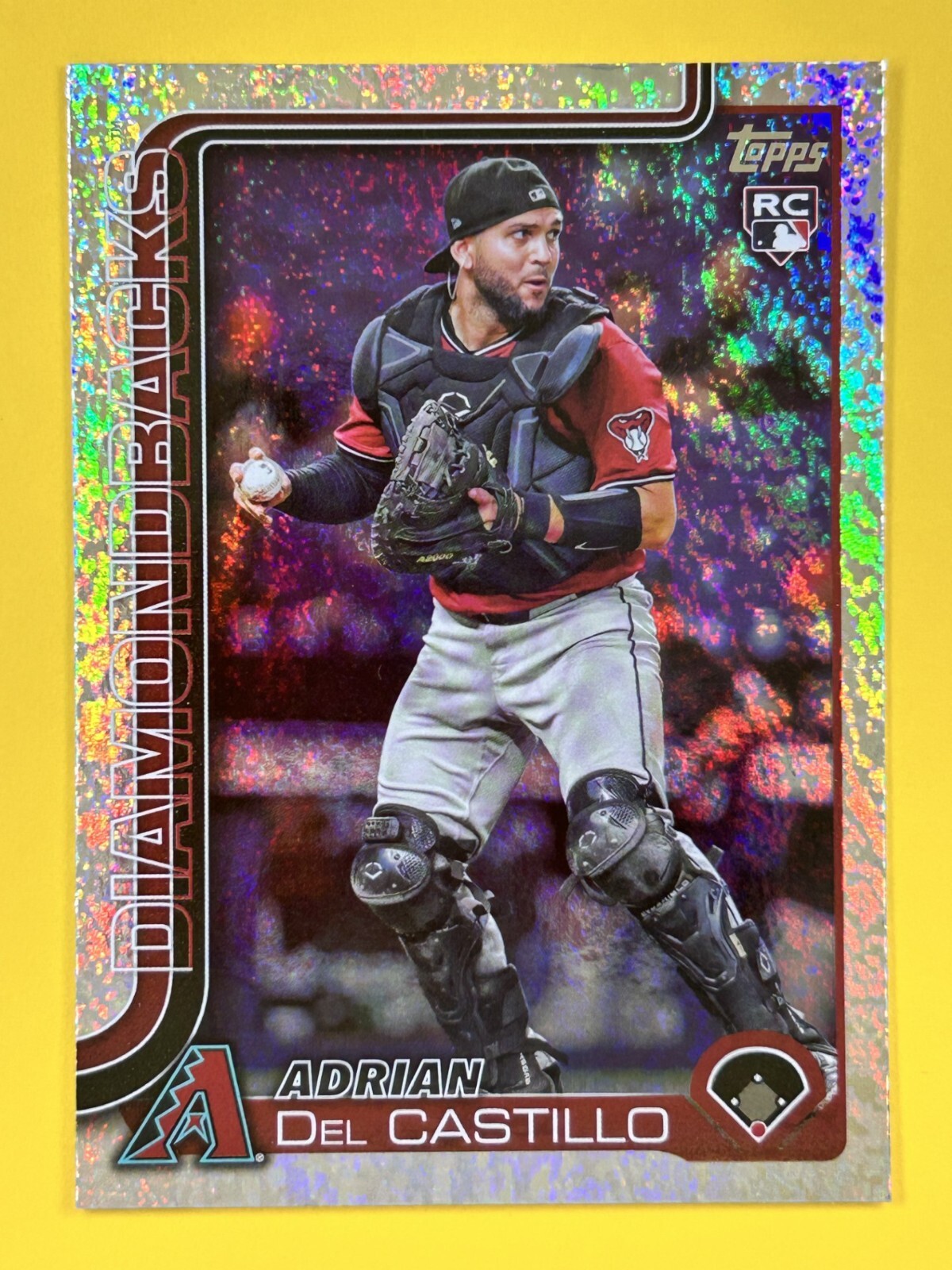 2025 Topps Series One Adrian Del Castillo RC #226 Holo Foil Arizona Diamondbacks