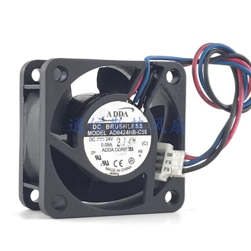 ADDA AD0424HB-C56 4020 24V 0.09A 4cm Inverter Cooling Fan - Picture 2 of 4