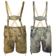 Kinder Trachtenhose Babylederhose Lukas  Ziegenleder antik MS-Trachten Abverkauf