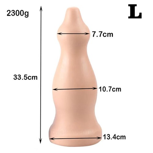Oversized Ass Anal Toys Dilator Big Anal Masturbation Buttplug Thicken Expansion - Picture 34 of 38