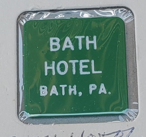 Bath Hotel ~ Bath, PA ~ gut für 10c In Trade Token R3 ~ gf3169 - Bild 3 von 4