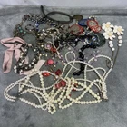 Mixed Lot Of Costume Jewelry And Vintage Necklaces
