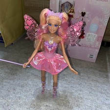 Barbie Fee mit Farbwechsel-Flügel, Zaubersta...