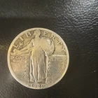 1929 Standing Liberty Quarter Silver 25C US Coin Circulated Uncertified