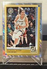 2025 Panini Donruss WNBA #76 Rebecca Allen Silver Holo Chicago Sky