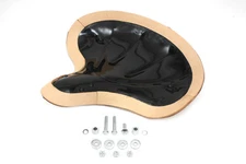 Natural Leather Early Knucklehead Solo Seat Pan fits Harley Davidson