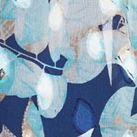 R&M RICHARDS WOMAN Womens Navy Open Front 3/4 Sleeves Jacket Plus 14W - Picture 8 of 11