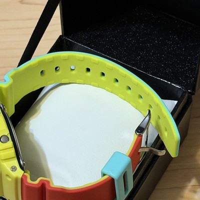 Casio G-Shock DW-5600CMA-9JF Breezy Rasta Square Digital Watch