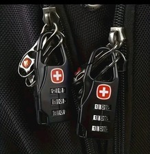 3 Digit Combination PadLock Outdoor Lock Gym Travel Luggage Backpack Suitcase UK