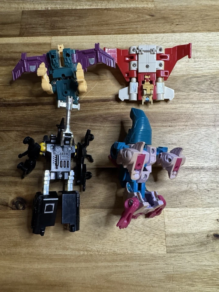 TRANSFORMERS G1 1980's Figures Hasbro Cutthroat Bombshell Strafe Overbite Used - Image 2 of 4