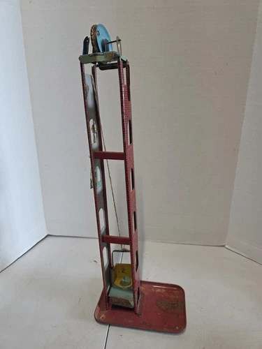 Vintage Wolverine Bowler Andy Mill Windmill Collector Tin Toy Made in USA