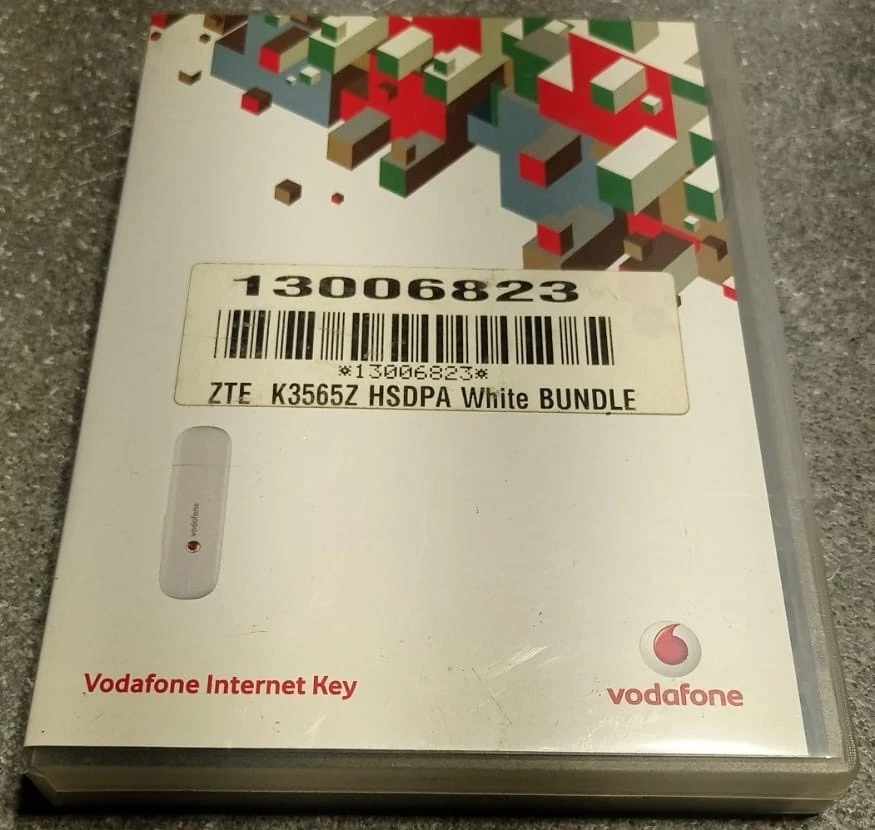 CHIAVETTA INTERNET  VODAFONE INTERNET KEY ZTE K3565Z  HSDPA 7.2Mbps USB MODEM - Immagine 3 di 4