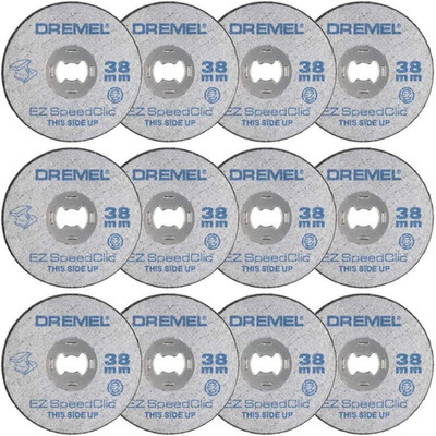 Dremel Speedclic SC456B Metall-Trennscheiben, Zubehörsatz Mit 12 Trennscheiben Z