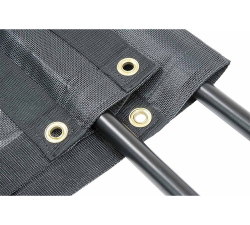 8'x14' Dump Truck Mesh Tarp with 5" 18Oz Double Pocket & Grommets, Vinyl Coated - Picture 1 of 12