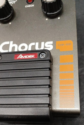 AMDEK CHK-100 Chorus Guitar Effects Vintage Pedal Made in Japan | eBay
