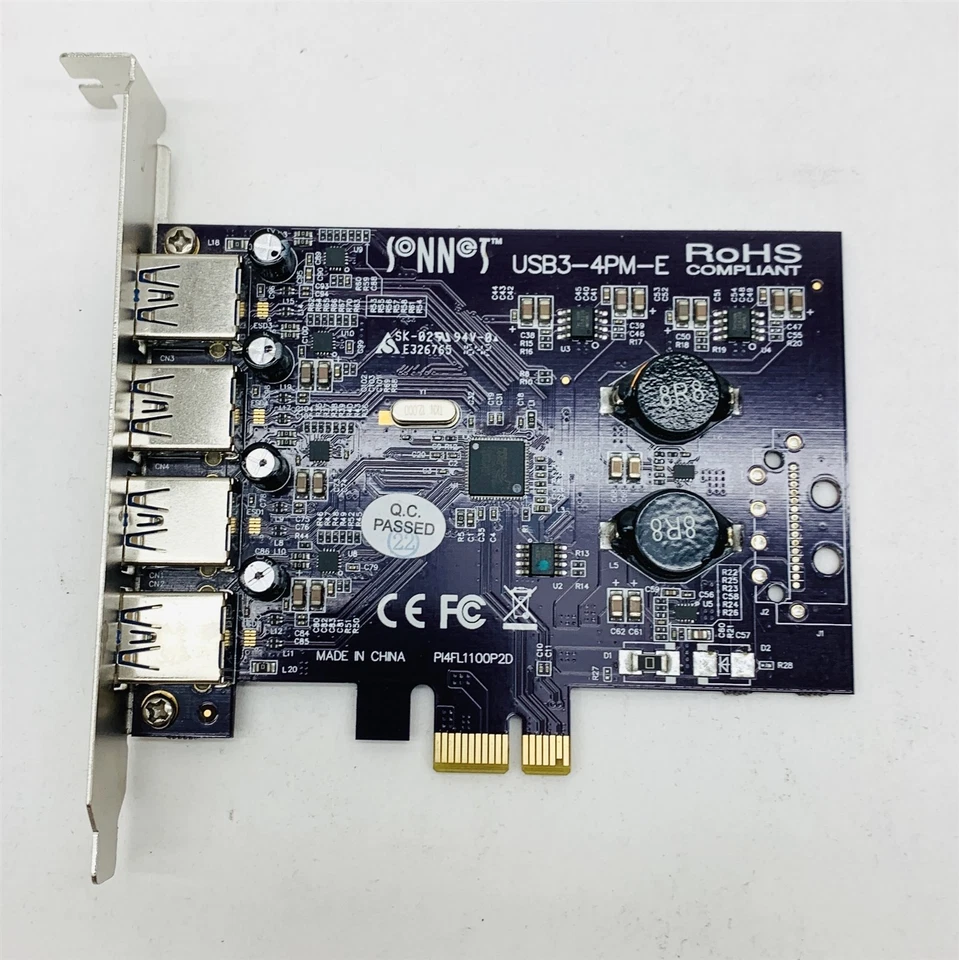 Sonnet Allegro 4-Port USB3.0 PCIe Computer Adapter Card USB3-4PM-E (for Mac Pro) - Image 3 of 4