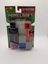 Image of Mattel Minecraft Redstone Charged figure: Enderman
