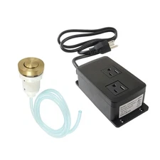 Kingston Brass Gourmetier Dual Outlet Garbage Disposal Air Switch Kit