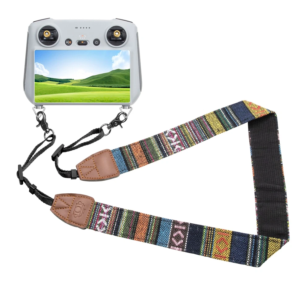 Para DJI RC/RC Pro/DJI RC Pantalla Controlador Inteligente Cordón Cuello Correa Accesorios Foto 3 de 4