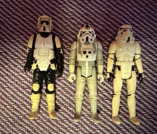 Vintage Star Wars Stormtrooper figure lot