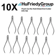 Lot of 10Pcs Hu Friedy Flush Cut No Hold Distal End Cutter MPN 678-102