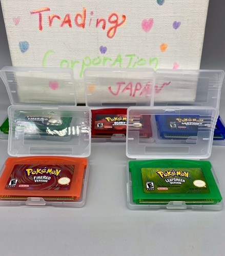 Nintendo GAME BOY ADVANCE GBA Pokémon Set of 5 English Ver. MINT+++ From Japan - Picture 16 of 24