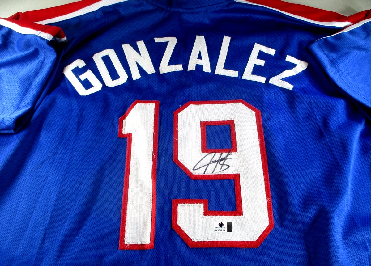 Juan Gonzalez(ホアン・ゴンザレス)　サイン入り　ユニフォーム Juan Gonzalez Baseball MLB Original Autographed Items for sale | eBay