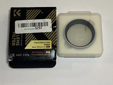 K&F CONCEPT Black Mist Diffusion 1/4 Filter(Silver Frame)