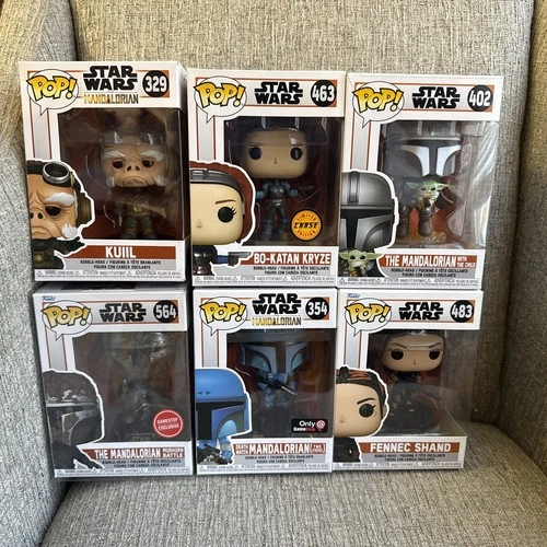 Funko Pop! Vinyl: Star Wars the Mandalorian Lot Of 6