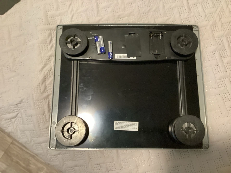 Balança de banheiro falante Detecto SlimTalk, inglês/espanhol, 400 lb x 0,1 lb - Imagem 4 de 4