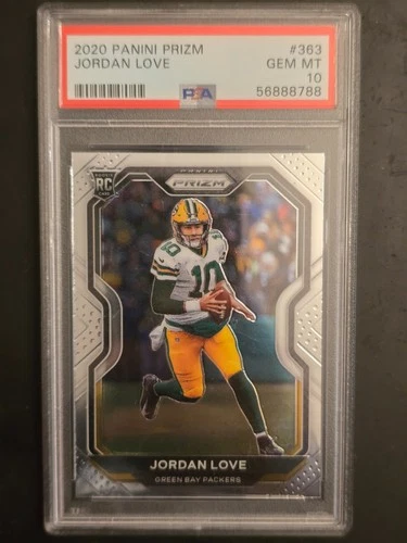 🔥 2020 PANINI PRIZM JORDAN LOVE #363 ROOKIE RC GEM MINT PSA 10 🔥