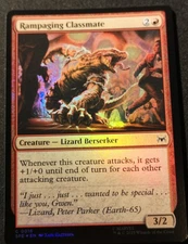 Rampaging Classmate - Foil - SPE - MTG - EN - NM - 0016