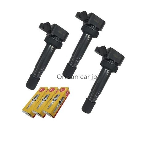 Ms Parts Ignition Coil  NGK Spark Plugs BKUR6EK-9 IC1 for  Hijet S200V S210V