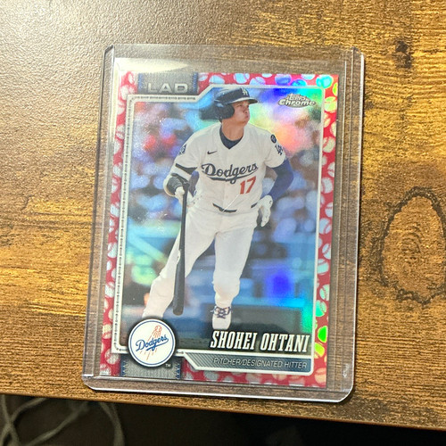 Topps 2024 Topps Chrome Shohei Ohtani #1 X-Fractor Los Angeles Dodgers