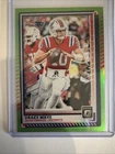 Drake Maye 2025 Panini Donruss Optic #47 Lime Green Prizm / 04/199 NUMBERED