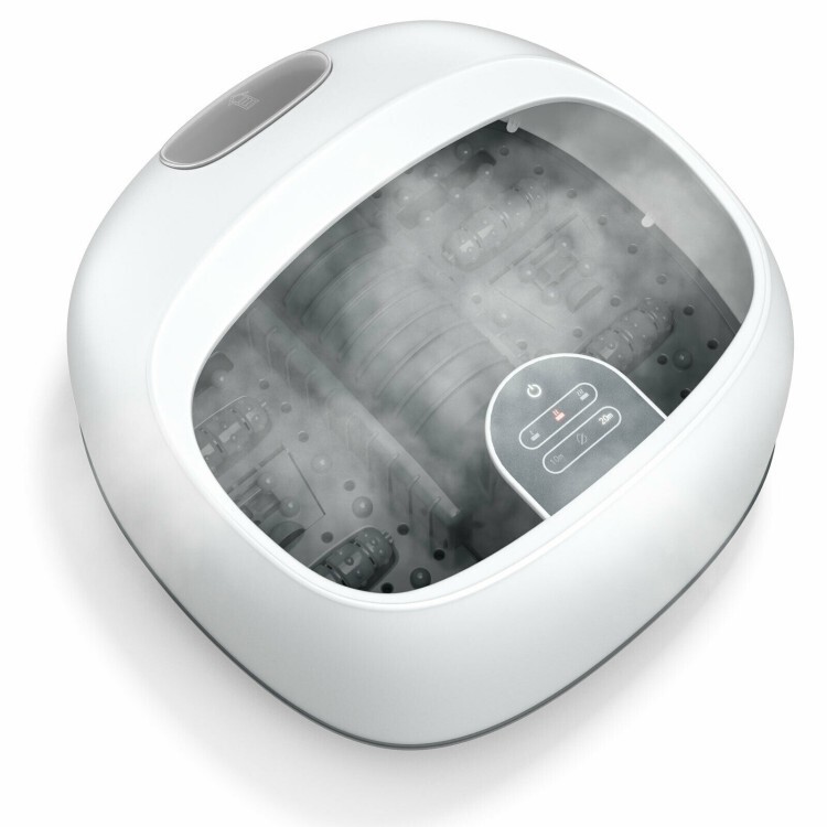 Steam Foot Spa Massager With Heating, Timers & Aromatherapy