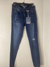 Democracy "Ab"solution Jeans 6 Denim Blue Dark Wash Booty Lift Jegging