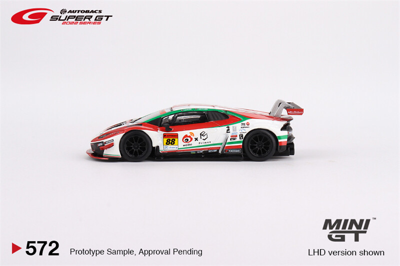 MINI GT 1:64 Huracan GT3 EVO #87 / #88 JLOC 2022 Super GT Series