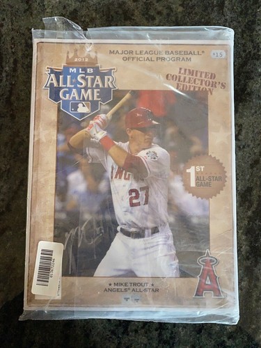 Mike Trout 2012 Autographed Rare Limited Edition All Star Program MLB Certified - Picture 5 of 5