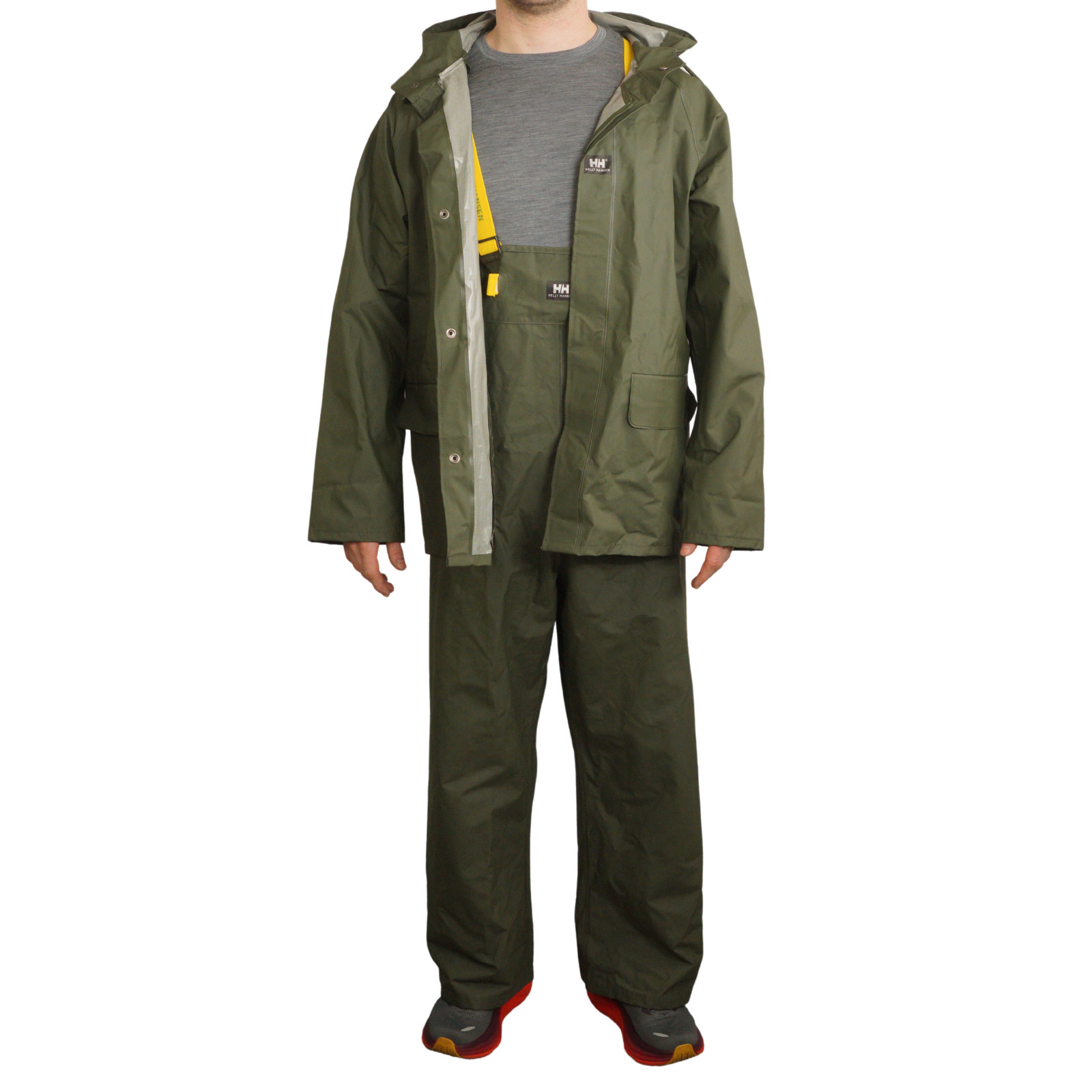 Hombre Helly Hansen Chaqueta y Pantalones Impermeable Traje Yachtin M EU50 GB /