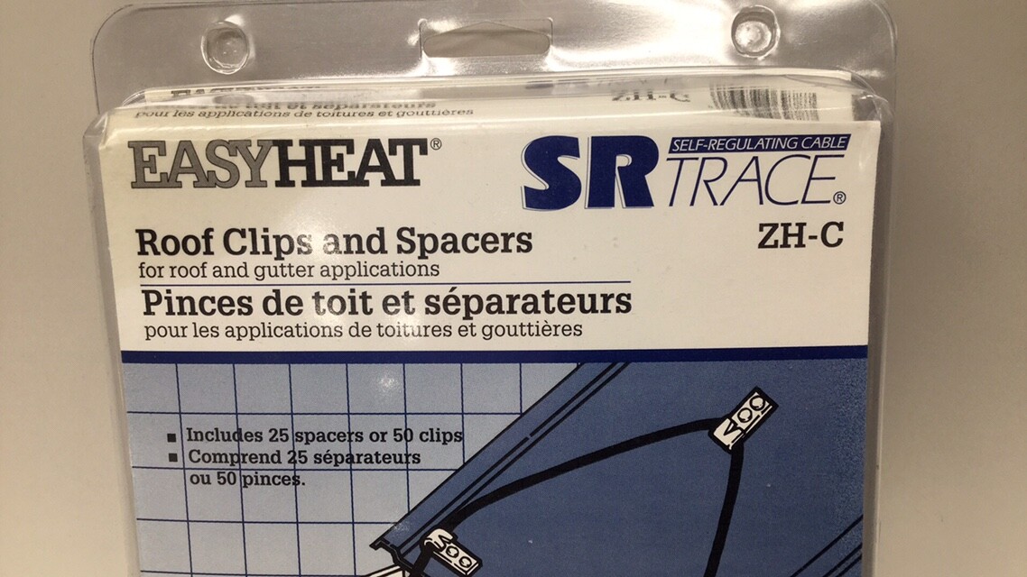 Easy Heat ZH-C De-Icing Cable Clips for Roof and Gutter SR TRACE | eBay