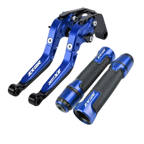Motorcycle Levers Handle Grips Brake Clutch For Ninja ZX12R ZX-12R 2000-2005 - Bild 3 von 15