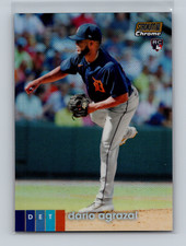 2020 Topps Stadium Club Chrome Gold Refractor /50 Dario Agrazal #65 RC