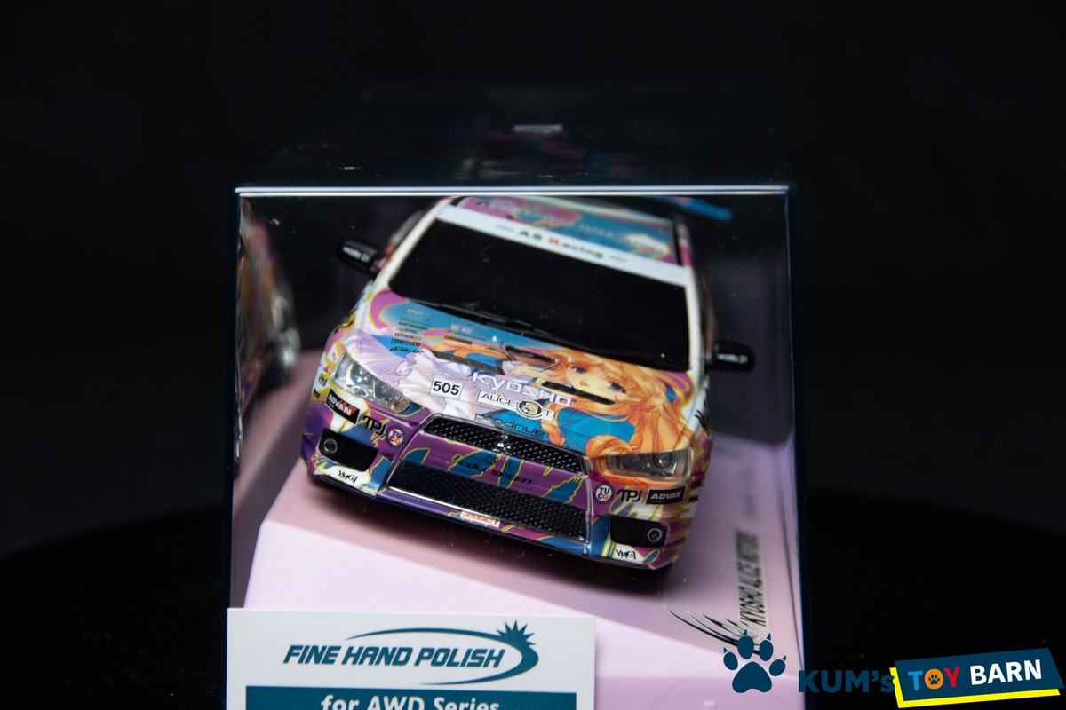 【限定品】ミニッツASC アリスモータース　ランサーEVO Ⅹ(おまけ付き) 限定品】ミニッツASC アリスモータース ランサーEVO Ⅹ(おまけ付き